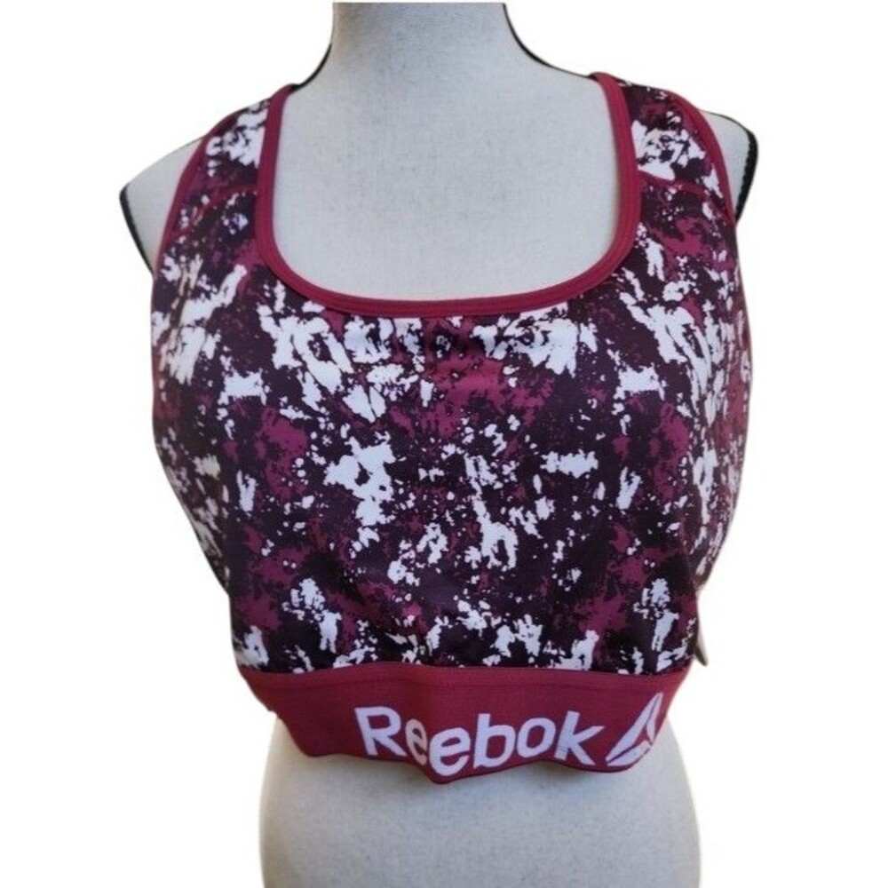 Reebok Sports Bra NEW Size 2X Tie-Dye Print